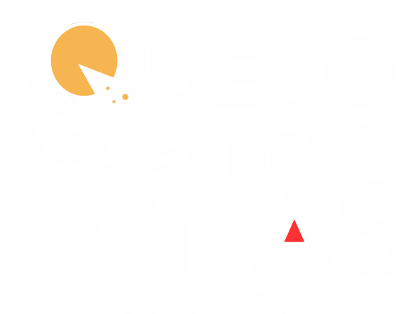 Logo do festival do queijo artesanal de minas de leite cru